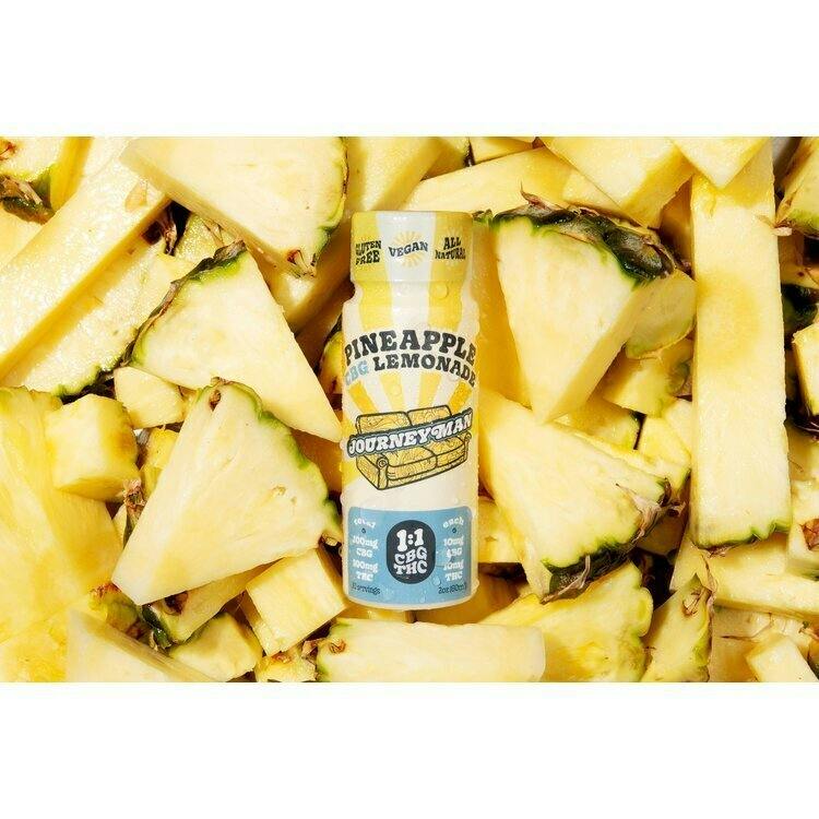 Journeyman Beverage CBG Pineapple Lemonade 1:1 100mg