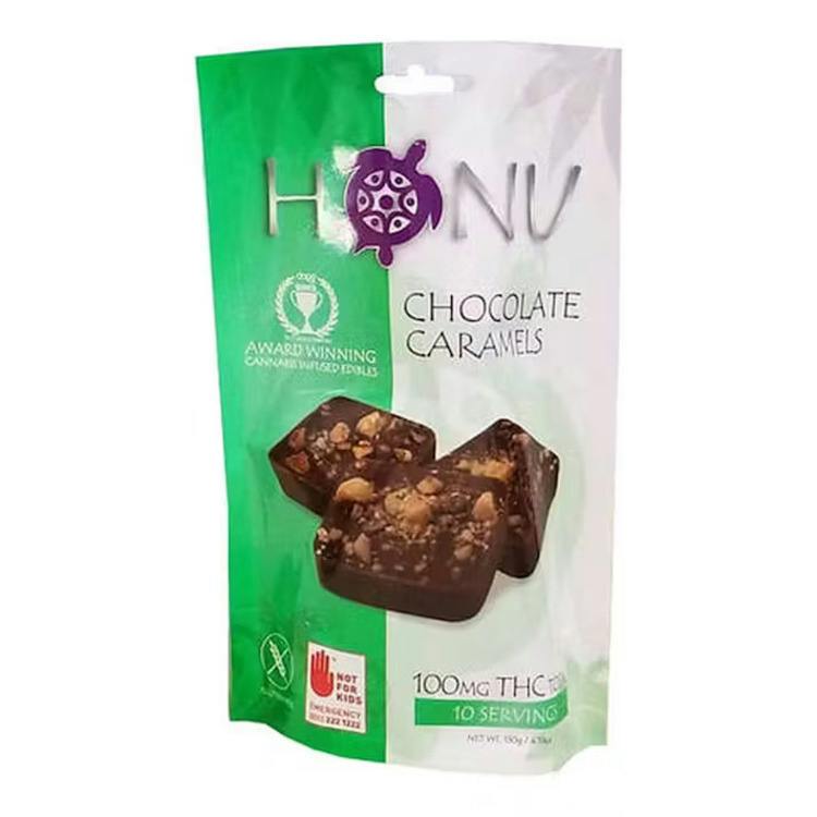 Honu Chocolate Caramels 100mg 10pk I