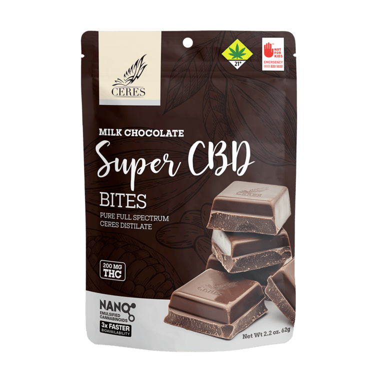 Ceres Chocolate Milk Super CBD 200mg 10pk