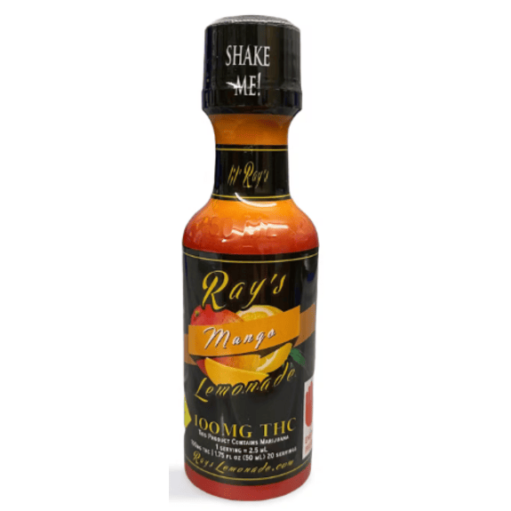 Lil' Rays Beverage Mango Lemonade 100mg