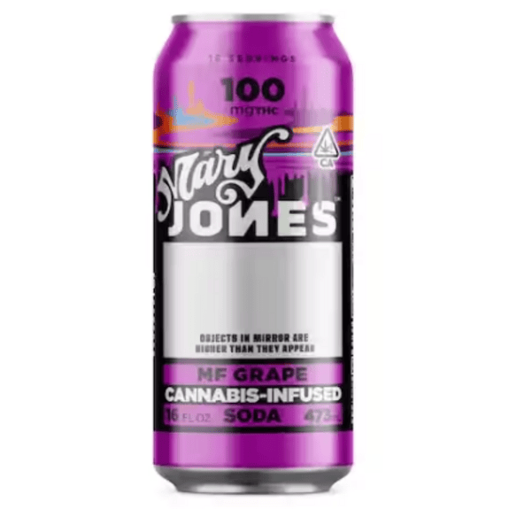 Mary Jones Infused Soda MF Grape 100mg
