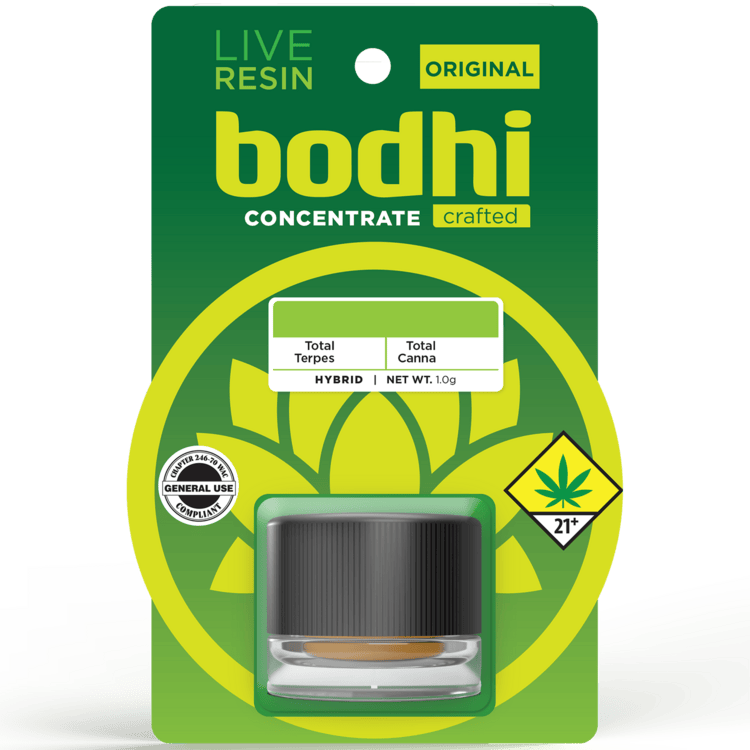 Bodhi High Live Resin Terp Crystal Strawberry Cough