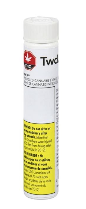 Twd. - Indica Pre-Roll Indica - 1x1g