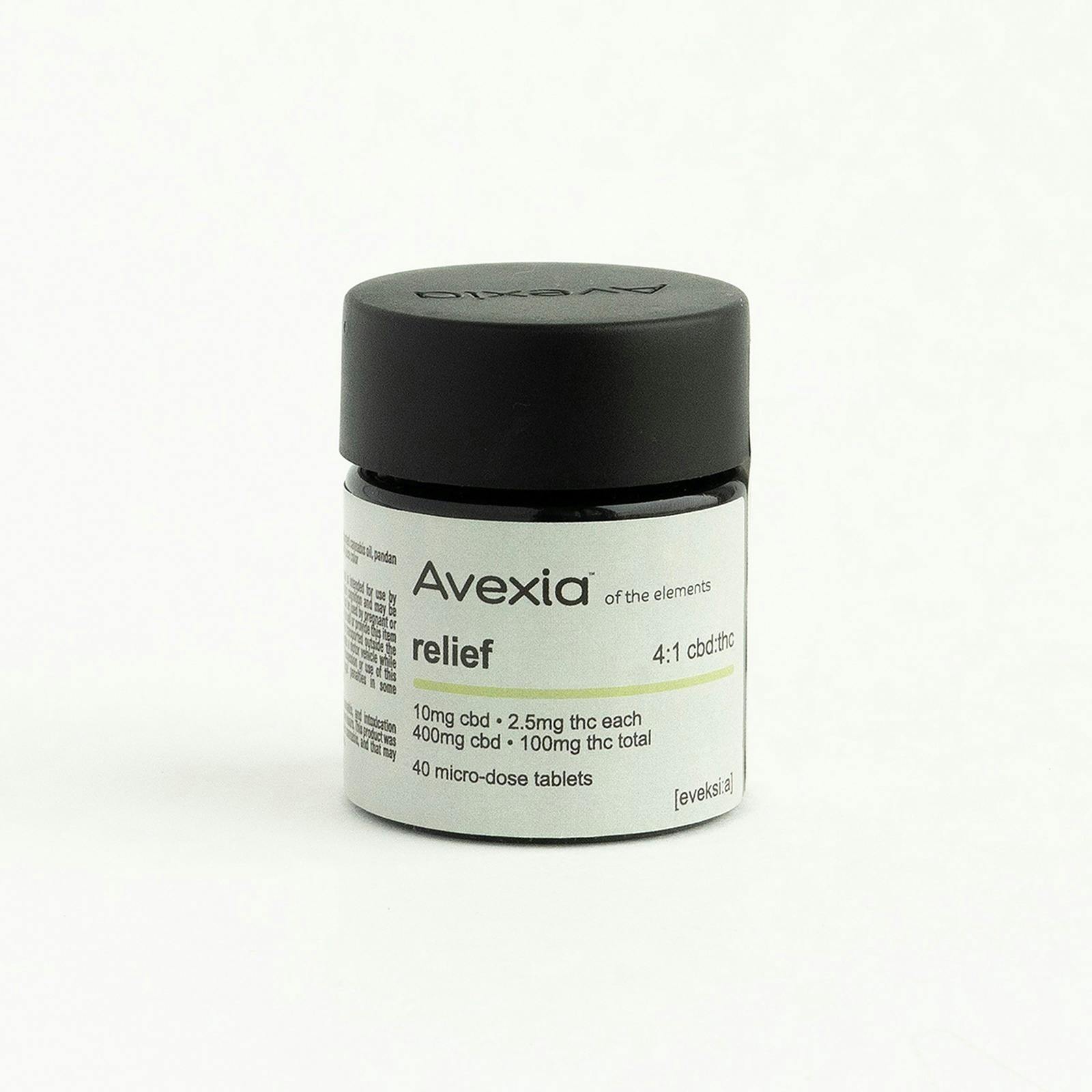 Relief 4:1 CBD:THC Tablets 40ct (100mg) at Greenlight Marijuana Dispensary Summersville