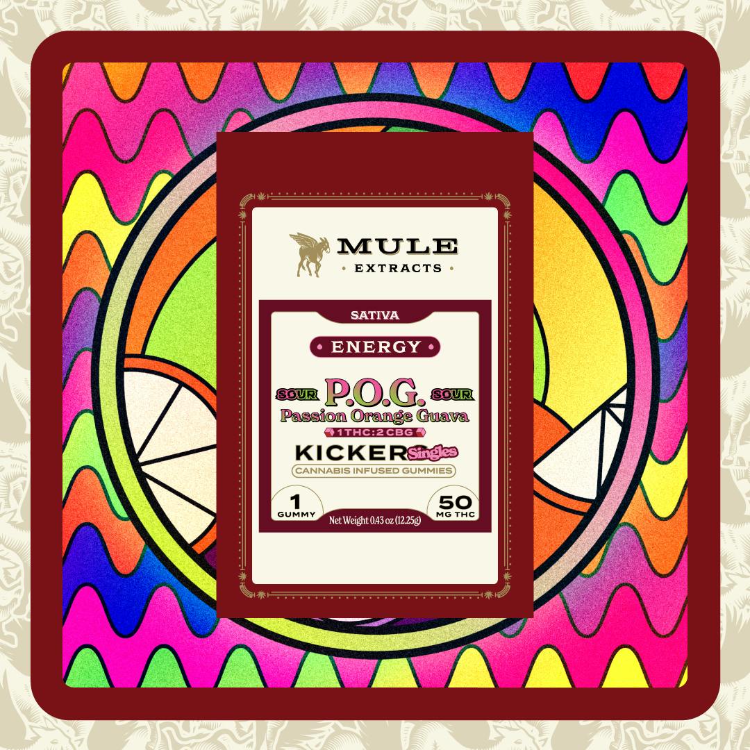 Mule Extracts - Passion Orange Guava 1:2 Kicker - Edible - 50 mg at Somerset Green Dispensary