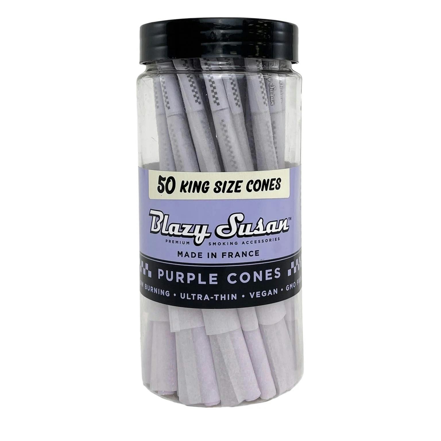Blazy Susan - Purple King Size Pre-Rolled Cones - 50 pack