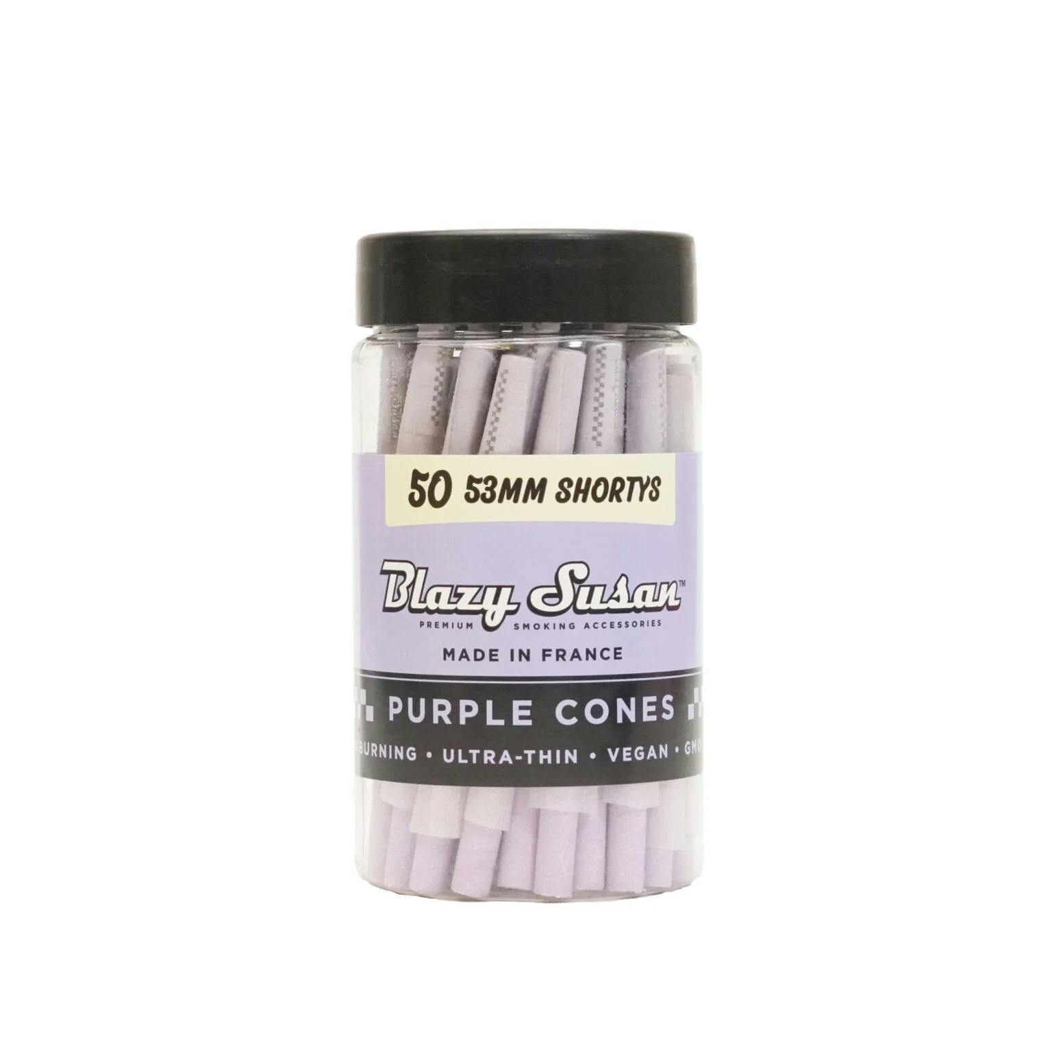 Blazy Susan - Purple Shortys Pre-Rolled Cones - 50 pack