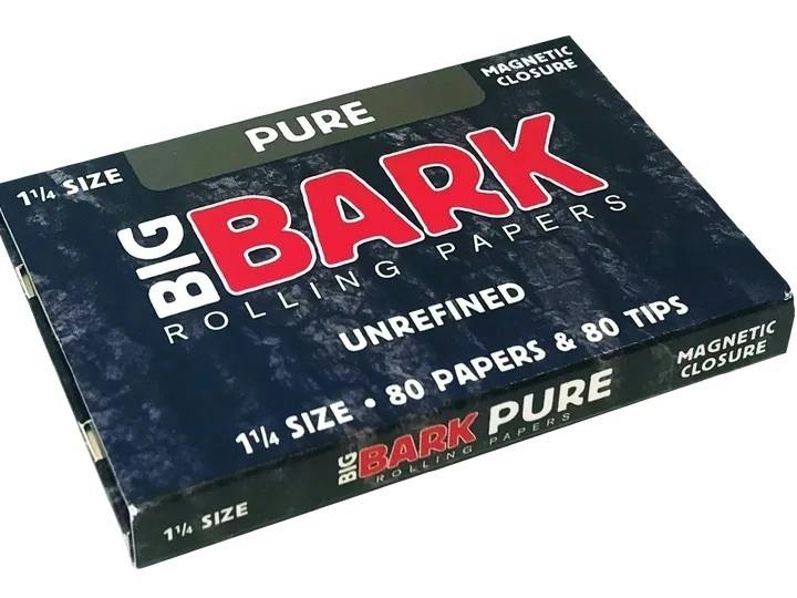 Big Bark - Pure 1 1/4 Rolling Papers + Tips