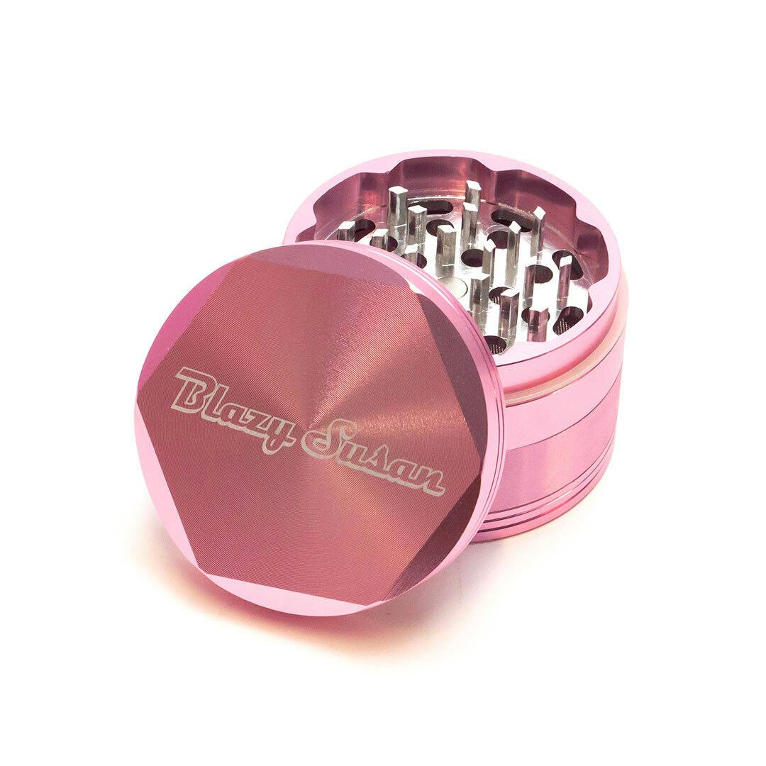 Blazy Susan - 4-Piece Aluminum Grinder - Pink