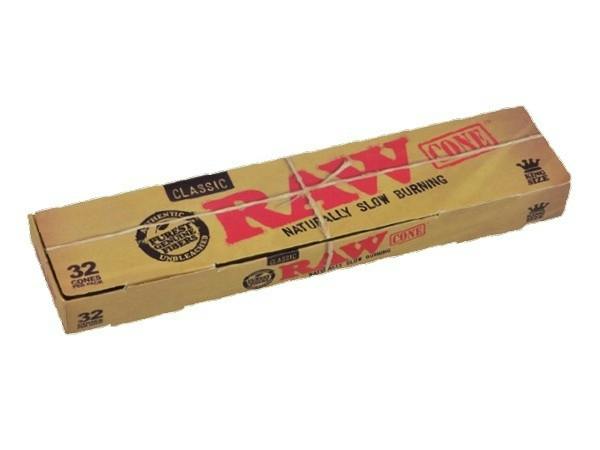 RAW - Classic King Size Cones - 32 Pack
