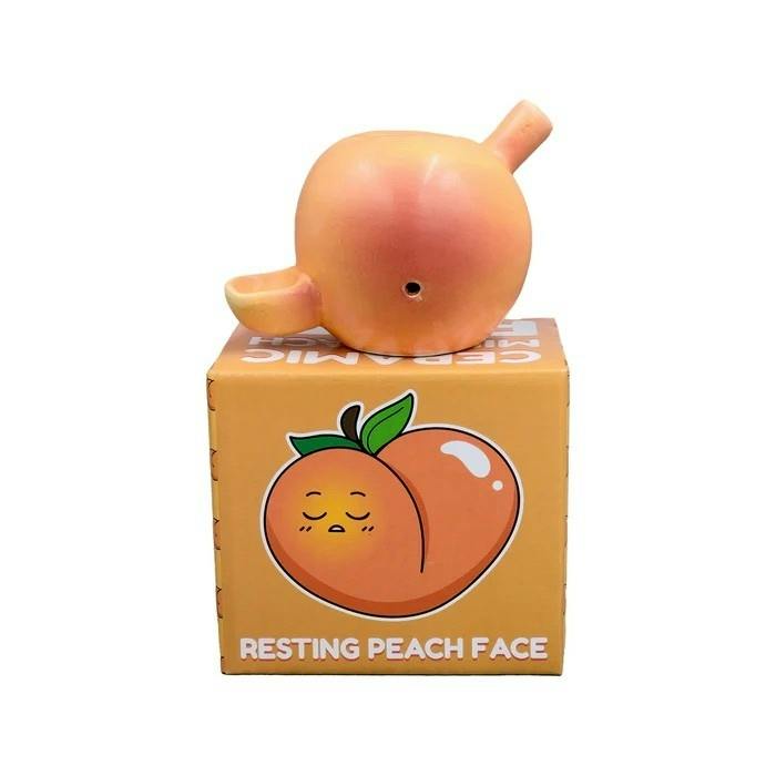 Ceramic Mini Peach Pipe