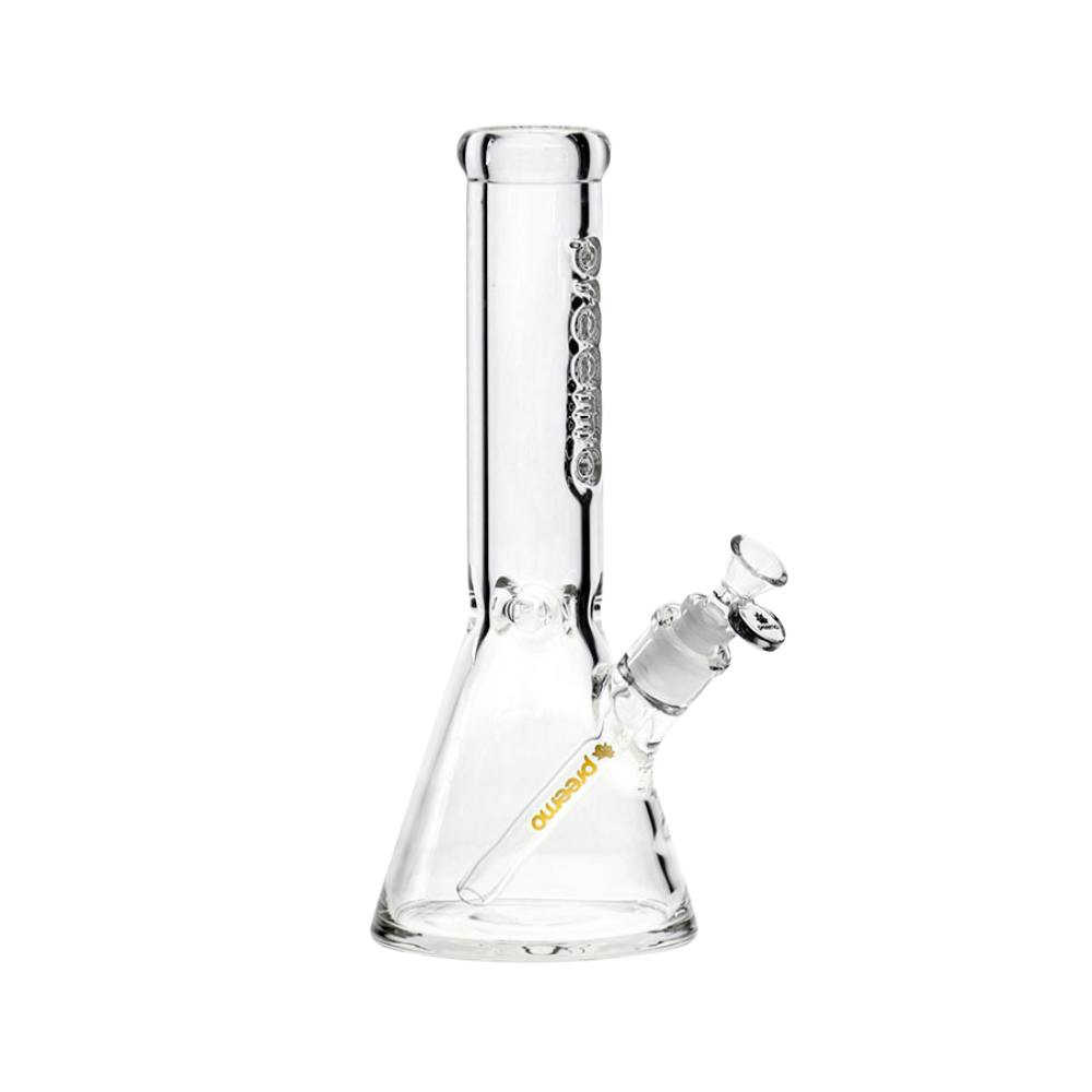 Preemo - 12" 9mm Glass Ion Plated Beaker - Clear