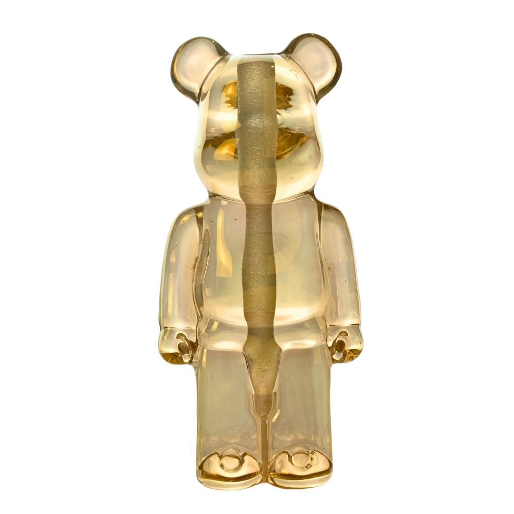 Arsenal - 4.3" Bear Handpipe - Design H (Amber)