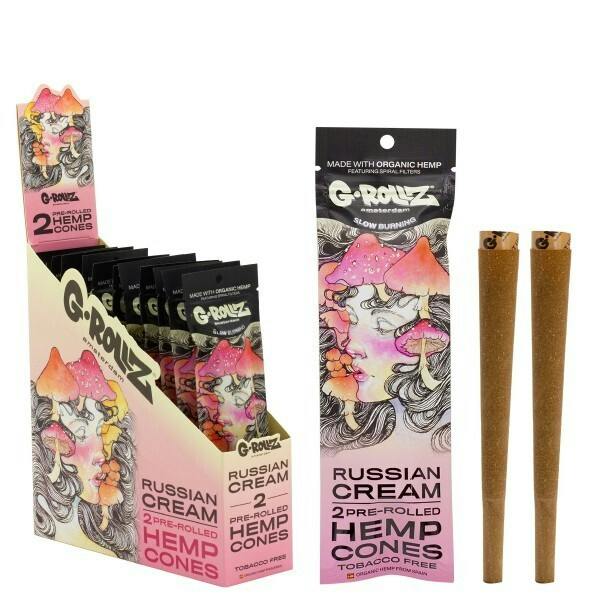 G-Rollz - Pre-Rollz Hemp Cones - 2 pack - Russian Cream
