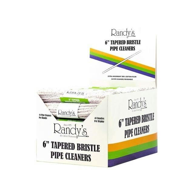 Randy's - 6" Bristle Pipe Cleaner Bundle (44 pipe cleaners / bundle)