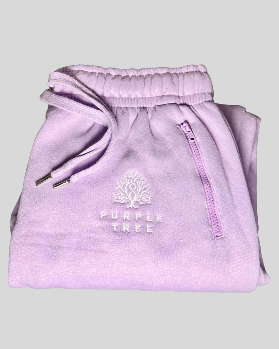 Purple Tree Sweatpants (Lavender) - Medium