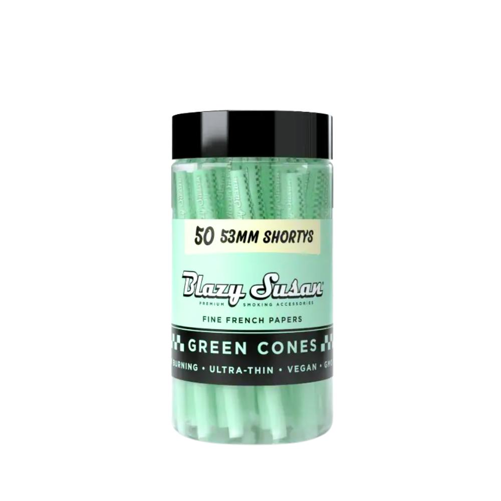 Blazy Susan - Green Shortys Pre-Rolled Cones - 50 pack