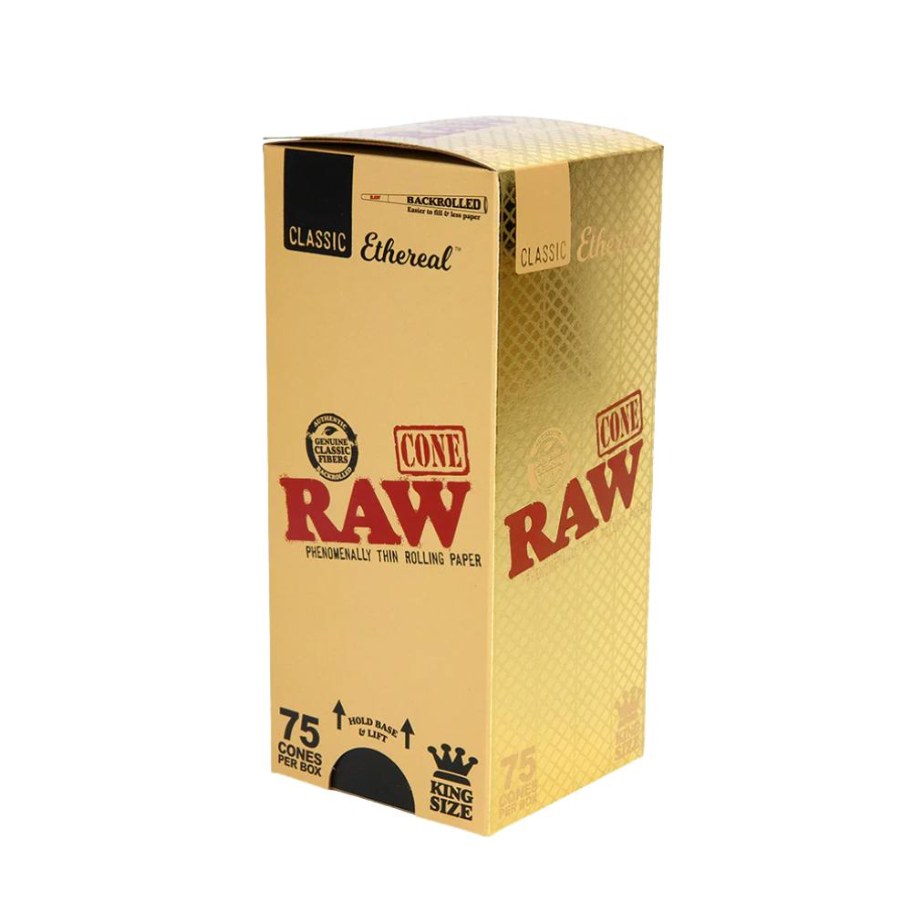 RAW - Ethereal 1 1/4 Pre-rolled Cones - 75ct