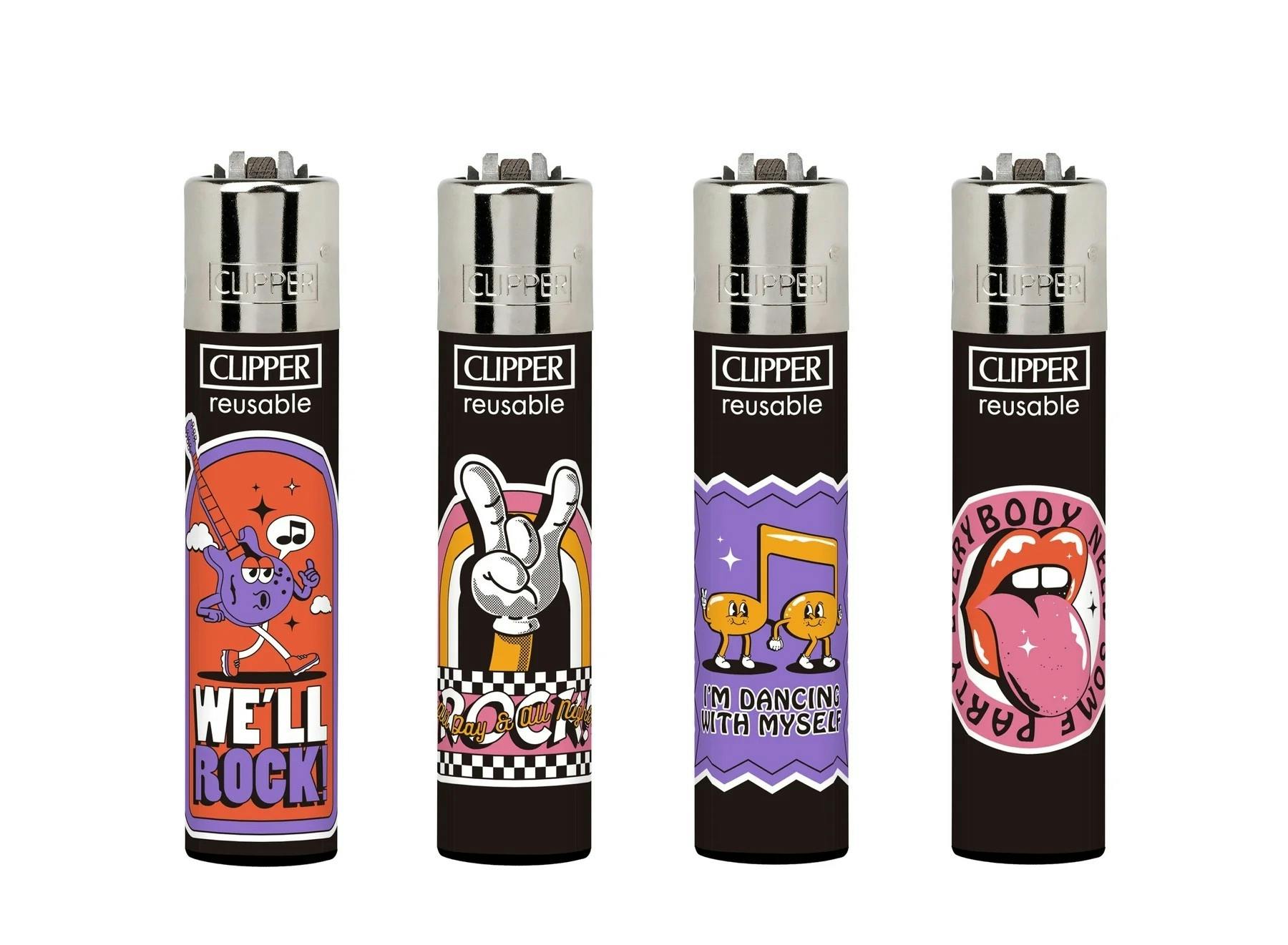 Clipper Lighter - Classic Large: Groovy World