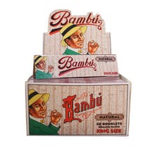 Bambu Rolling Papers - Natural King Size