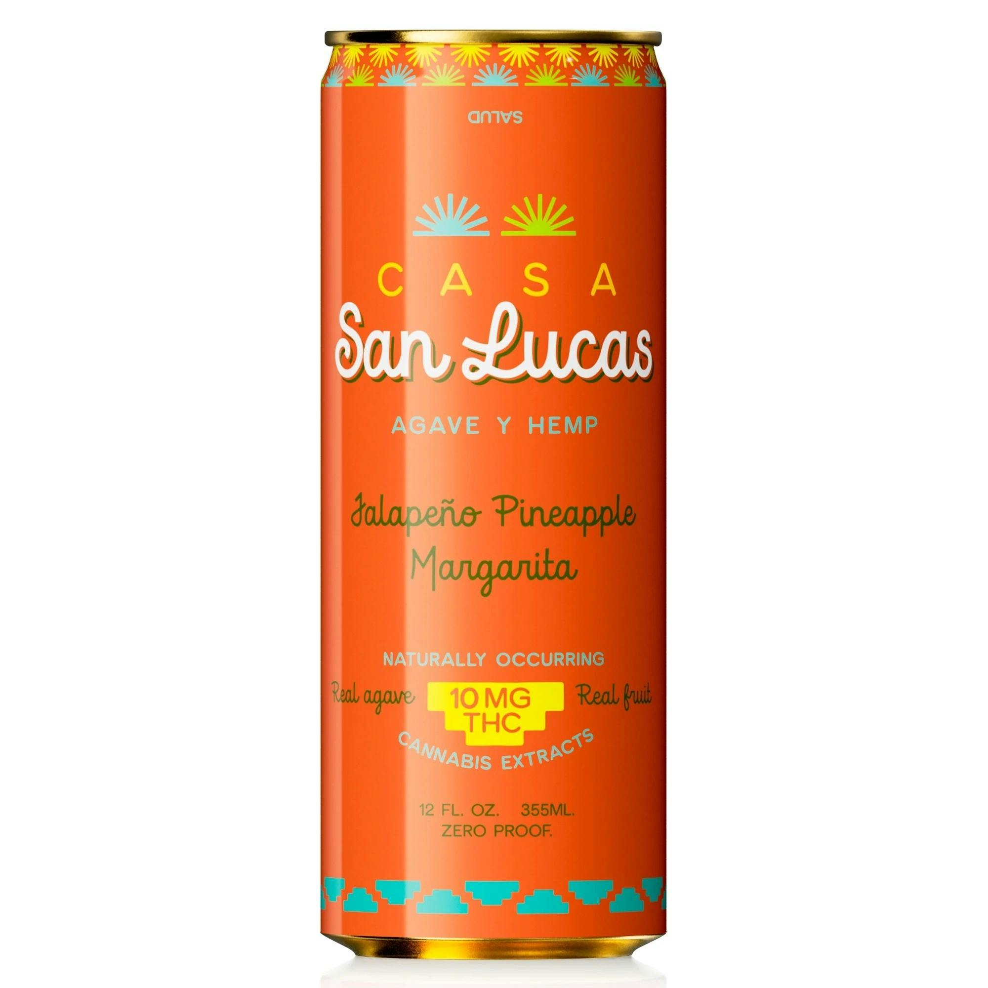 Casa San Lucas - Jalapeno Pineapple & Lime - 355mL