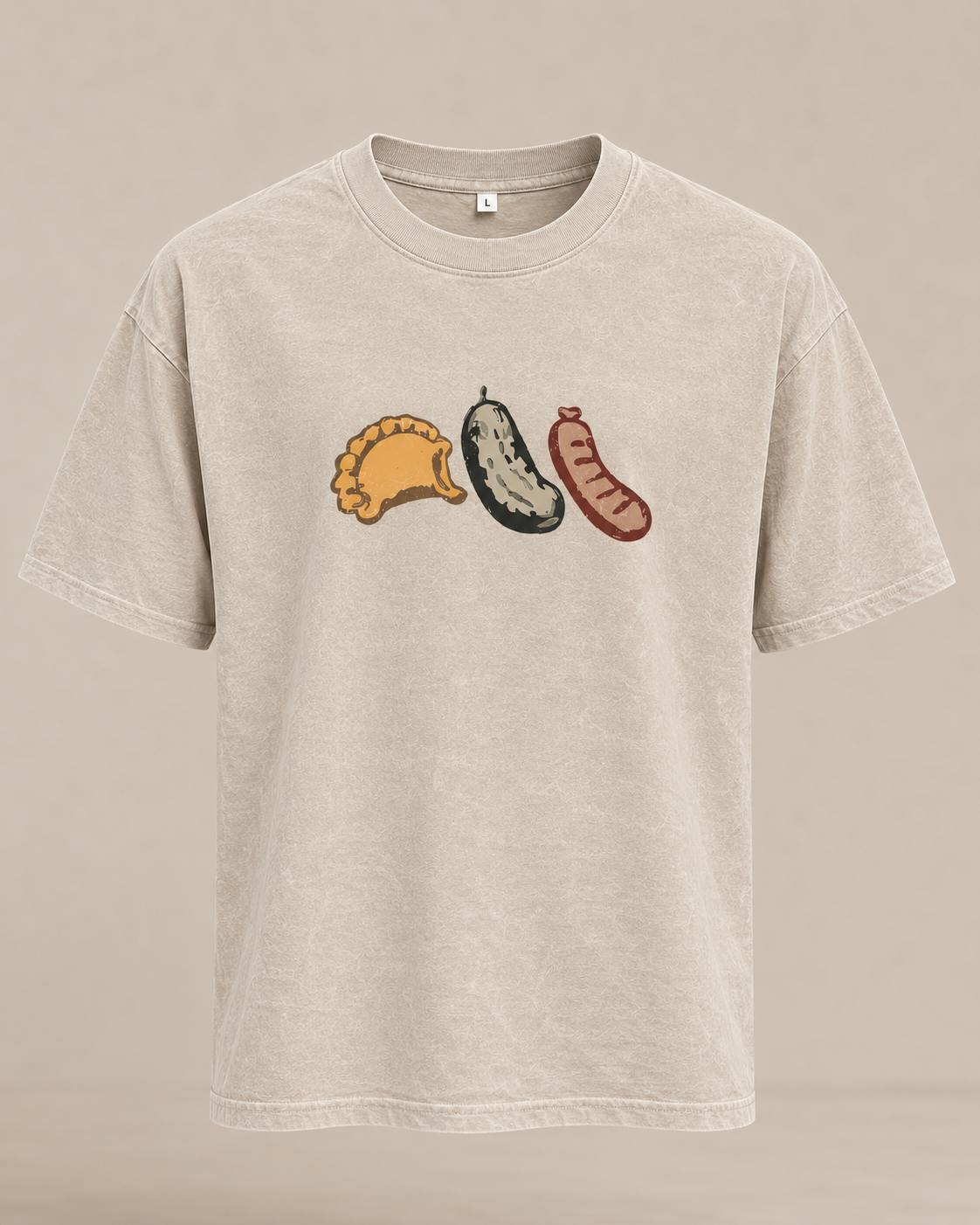 Purple Tree T-Shirt - PPS - Beige - Medium