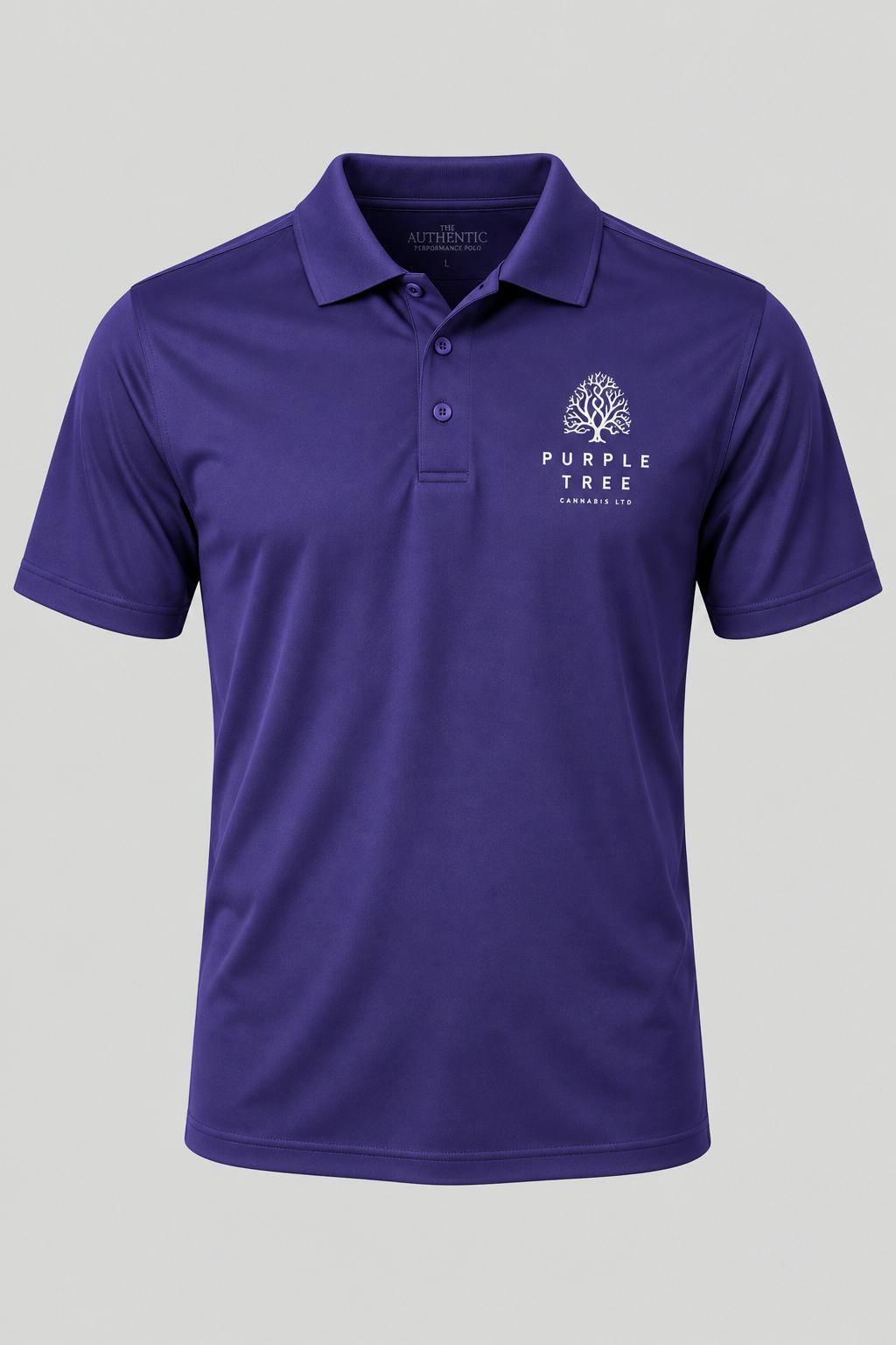 Purple Tree Golf Shirt - Extra Large
