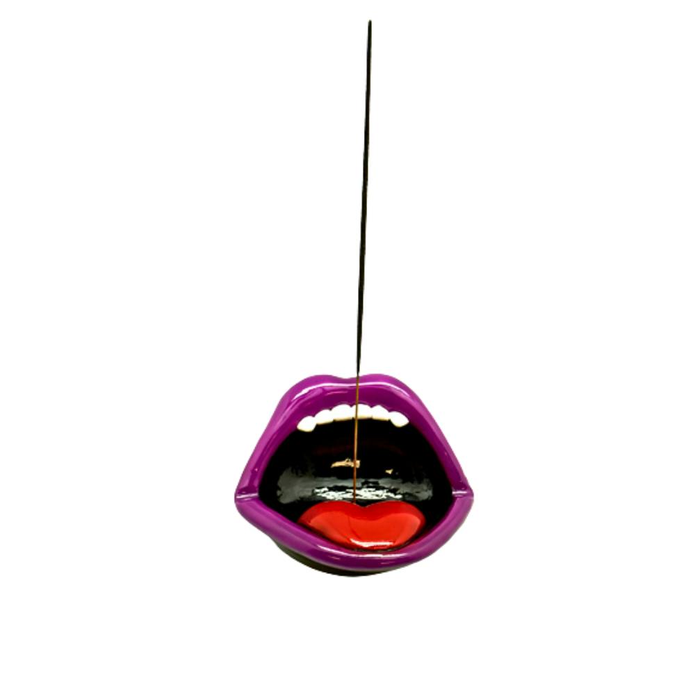 Fantasy Gifts - Vampire Lips & Teeth Incense Holder Burner