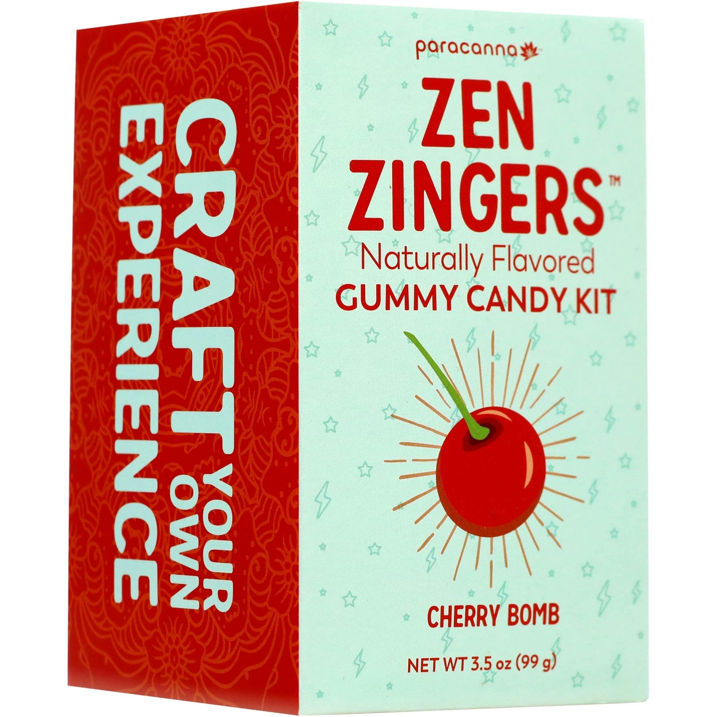 Zen Zingers - Cannabis Gummy Candy Making Kit - Cherry Bomb