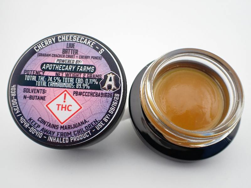 Cherry Cheesecake Batter - S 2G