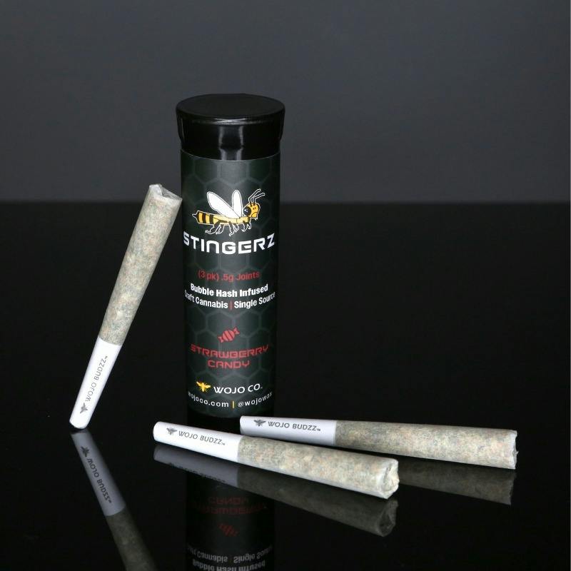 WOJO CO. | STRAWBERRY CANDY | SATIVA | INFUSED MULTI PACK | 1.5G | REC cannabis product