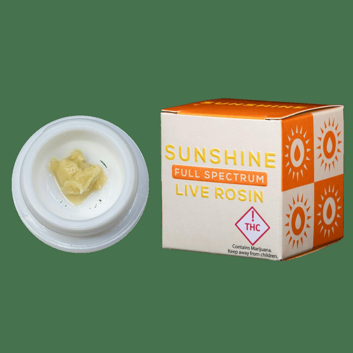 Nitro Orange-(H)-FS Live Rosin-1g-Sunshine Extracts