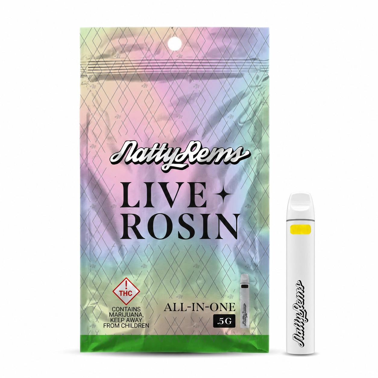 Super Boof-(S)-WT Live Rosin AIO-500mg-Natty Rems cannabis product