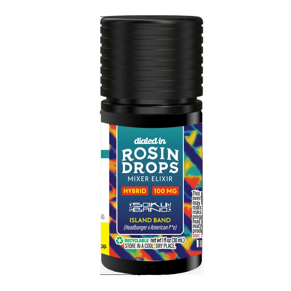 Island Band #569-(H)-Rosin Drops-100mg-Dialed In
