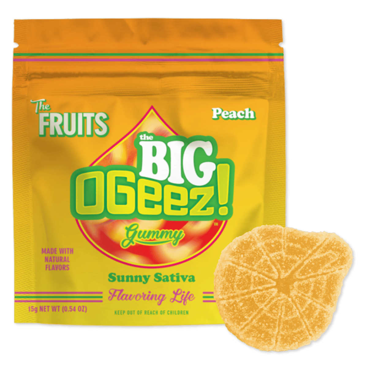 GUMMY | BIG PEACH | 50MG | 1PK