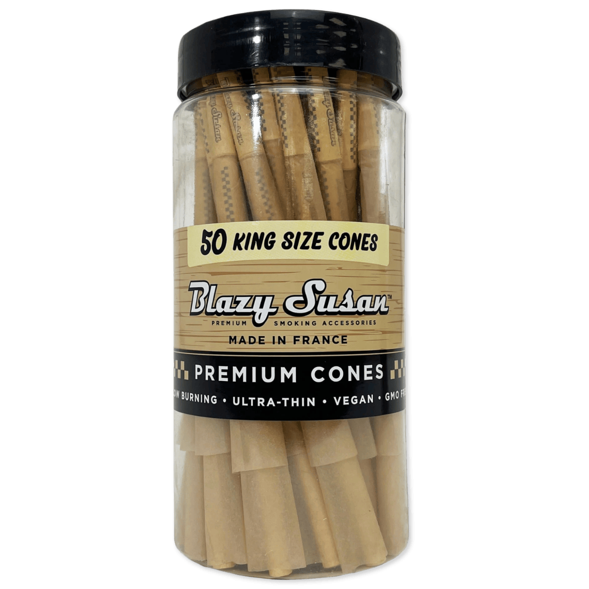 CONES | UNBLEACHED | KING SIZE | 50PK