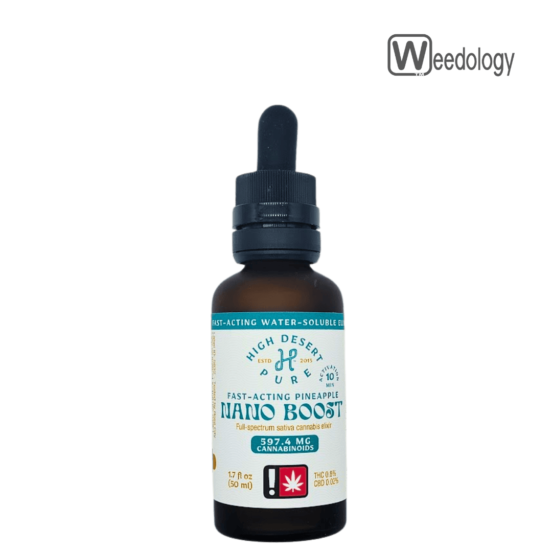 High Desert Pure 1.7oz PINEAPPLE Boost Nano Tincture