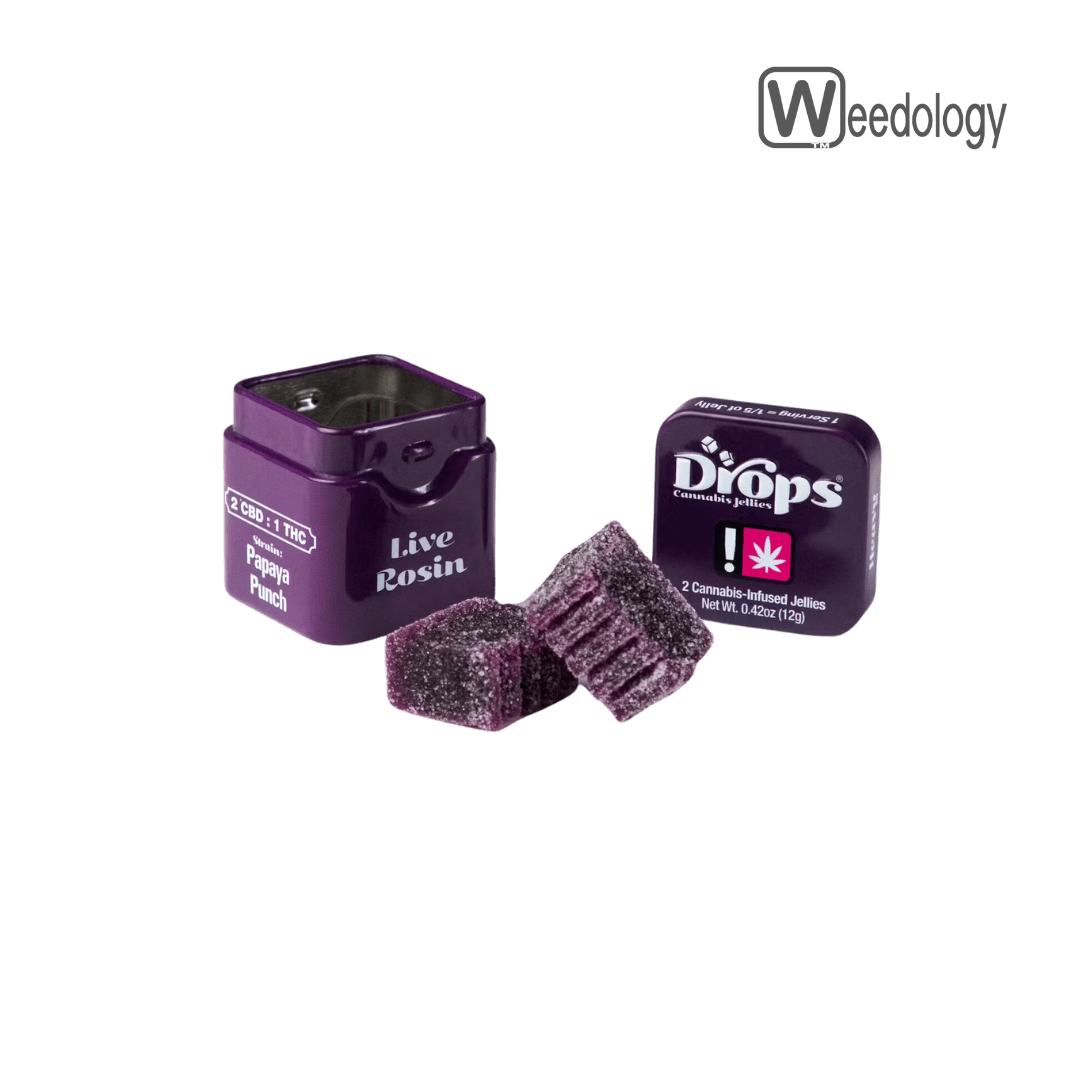 Drops CBD: Single Blackberry /pkg Jelly