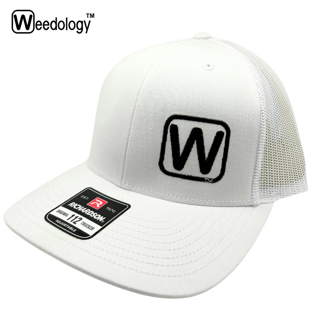 Weedology Trucker Hat White - BOTH