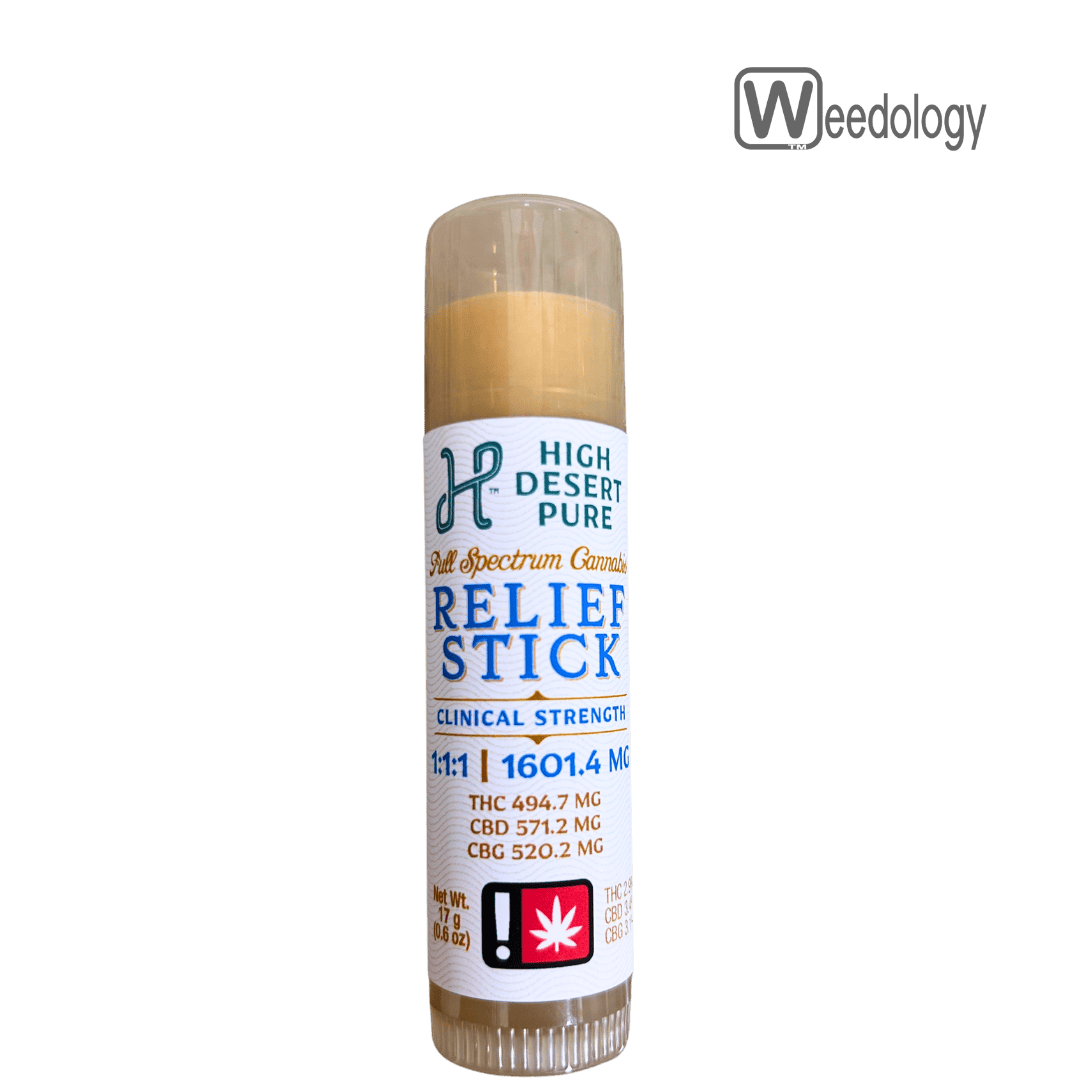 High Desert Pure 0.6oz CLINICAL STRENGTH 1:1:1 Relief Stick