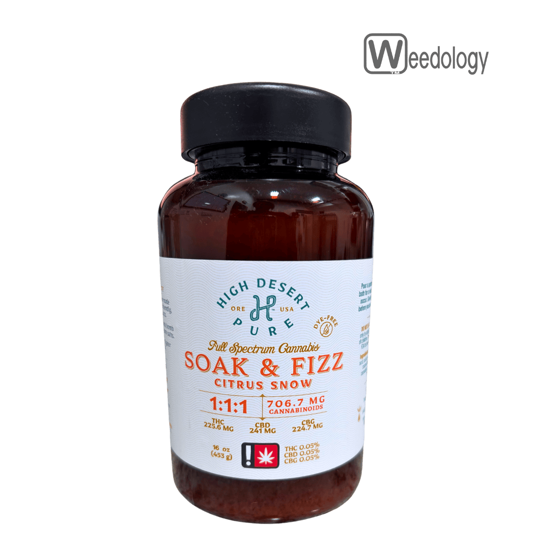 High Desert Pure 16oz CITRUS SNOW 1:1:1 Soak & Fizz