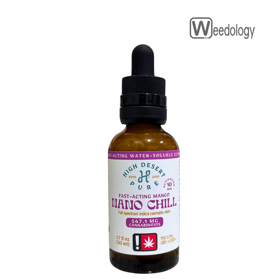 High Desert Pure 1.7oz MANGO Chill Nano Tincture