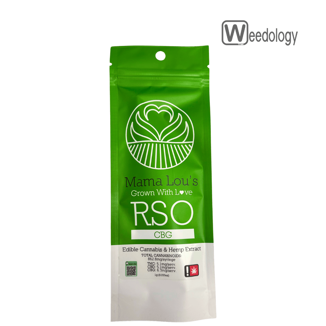 Mama Lou's 1g THC/CBD/CBG 1:1:1 RSO