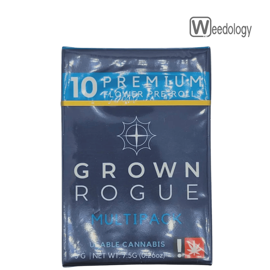Grown Rogue 10pk HECTANE(I-H)/SNOWLAND(I-H) 0.5g Pre-Rolls