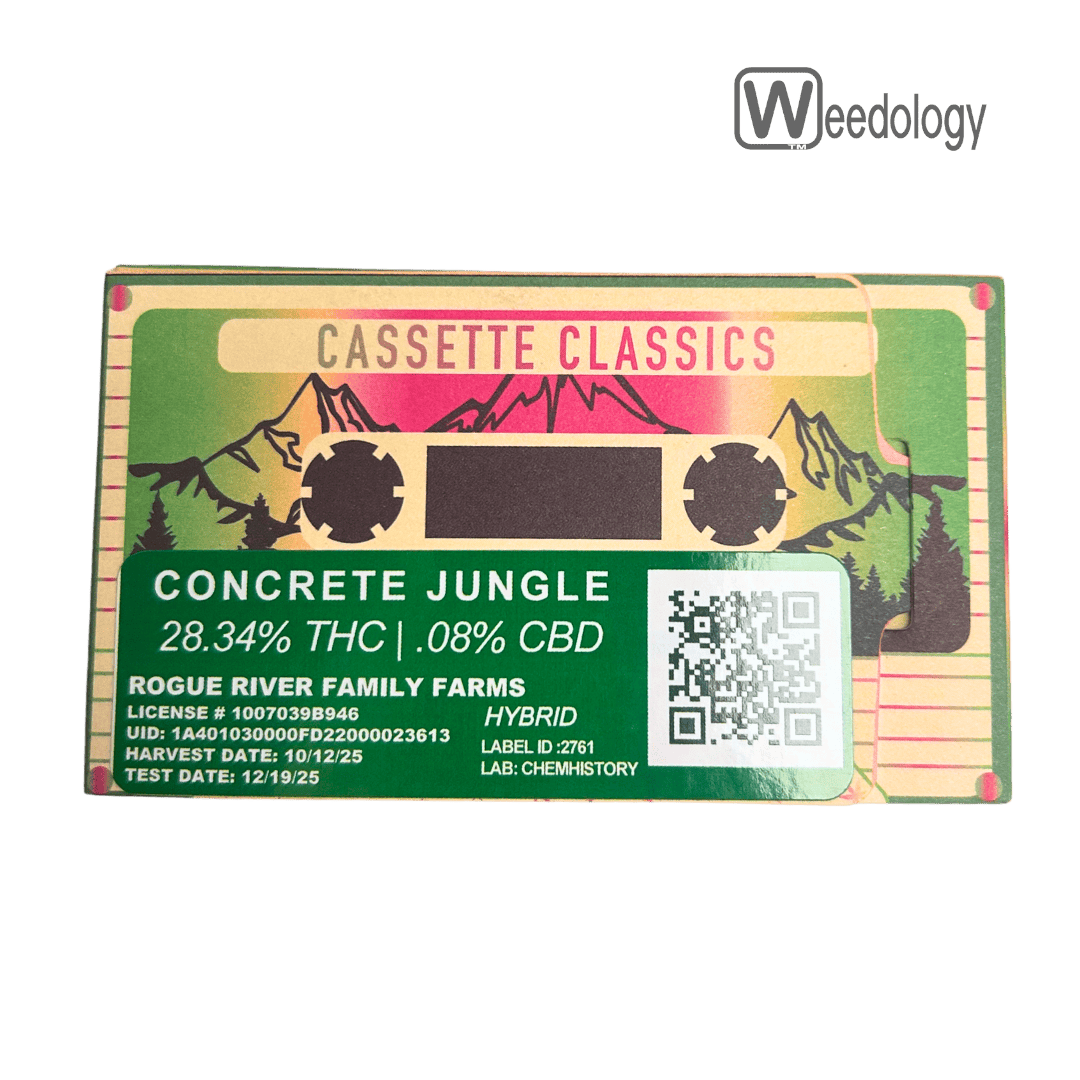 Cassette Classics 5pk CONCRETE JUNGLE 0.7g Pre-Rolls