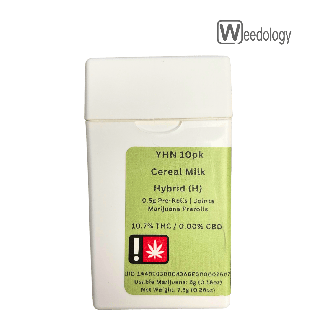 YHN 10pk CEREAL MILK 0.5g Pre-Rolls