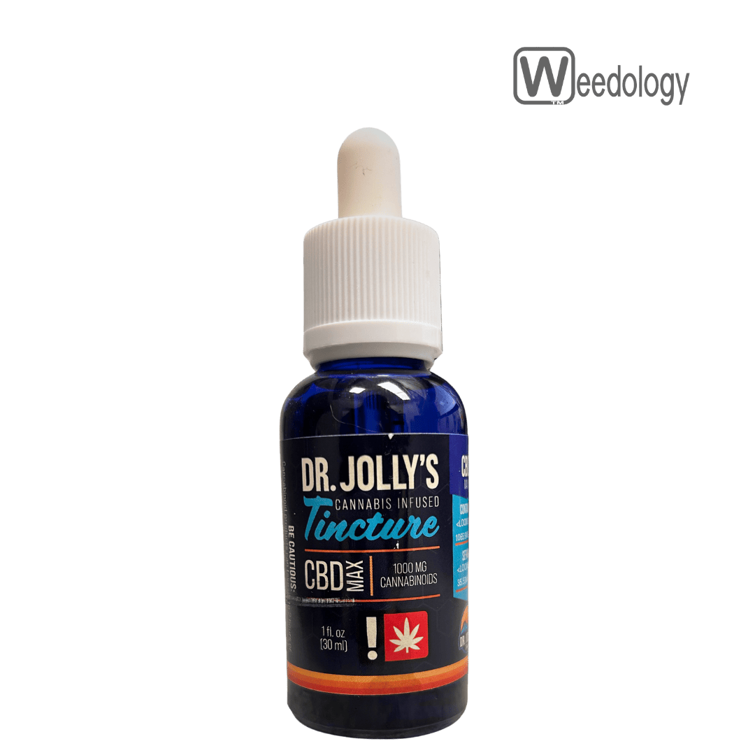 Dr Jollys 1oz CBD MAX 1,000mg Jolly Tincture