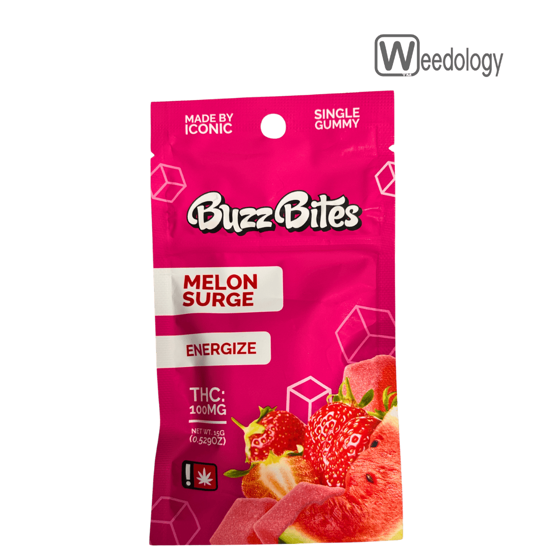 Buzz Bites MELON SURGE 100mg Gummy