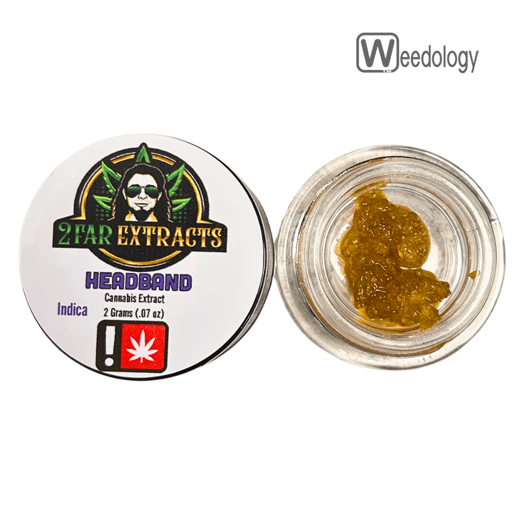 2 Far Extracts 2g HEADBAND Rocks & Sauce