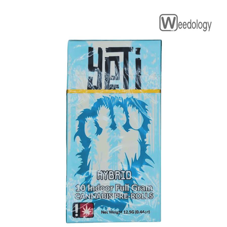 Yeti 10pk FORBIDDEN BOOF(H)/GMO PIE(H) 1g Pre-Rolls